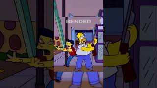 HOMER DESCOBRE DA GAVIDEZ DA MARGE #simpsons