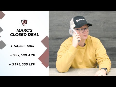 Marc's Closed Deal | $3,300 MRR, $39,600 ARR, $198,000 LTV
