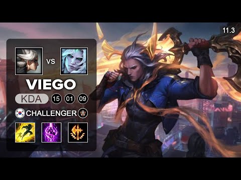 Viego Top vs Camille - KR Grandmaster Patch 11.3