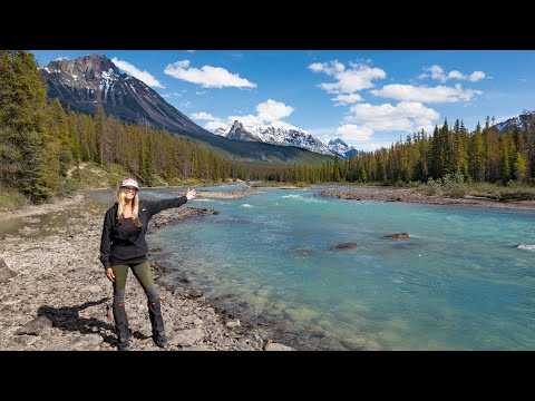 MOST STUNNING PARK IN CANADA? Backpacking & Camping in JASPER National Park Canadian Rockies