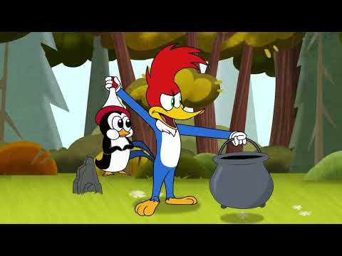 Pica pau | batalha na floresta | 50 minutos de episódios completos