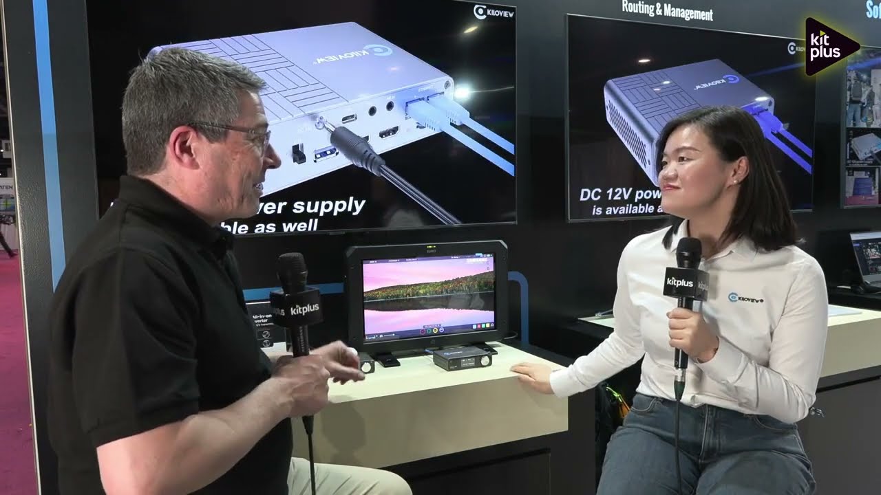Kiloview NDI 6 Product Solutions with the N60 at NAB 2024