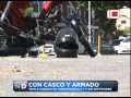 Video: Lo chocaron y estaba armado