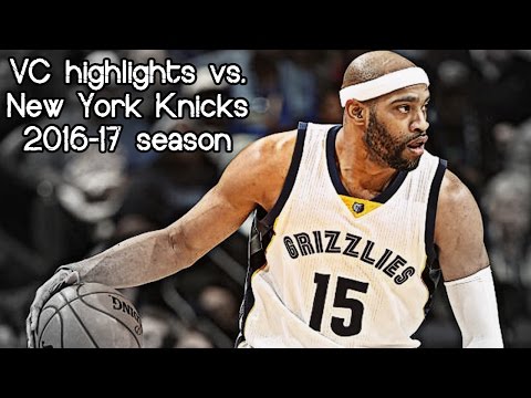 Vince Carter 12 pts, 4 reb & 3 ast vs. Knicks (NBA RS 2016/2017) - VC For THREE!