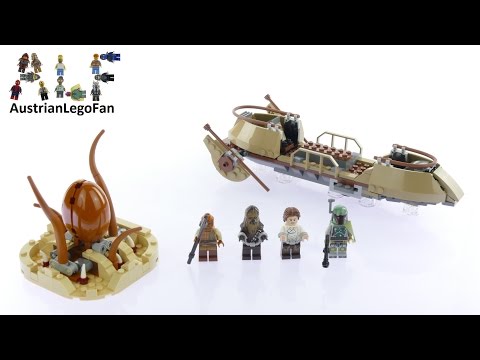 Vidéo LEGO Star Wars 75174 : Evasion de Desert Skiff