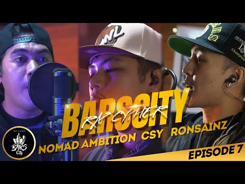 BarsCity Rap Cypher - CSY x NOMAD AMBITION x RONSAINZ