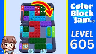 Soluzione del Livello 605 di Color Block Jam