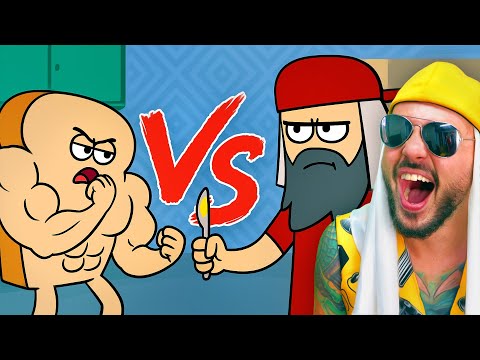 PÃO EM FORMA vs MUSSA Batalha de Rima react MUSSARELA