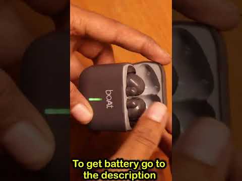 Boat Airpods not working | one side not working || Replace Boat earbuds 🎧battery in 15 Seconds 😍🔋
