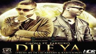Dile Ya (Official Letra) Farruko &amp; Gaona New Reggaeton 2011 Letra