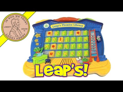 LeapFrog Leap's Phonics Library Educational Electronic...