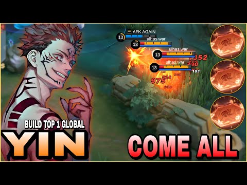 Yin Best Build 2023 - Unlimited Damage - Build Top 1 Global Yin ~ MLBB