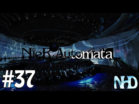 Let's Play Nier Automata [9S] (pt37) Alien wreckage
