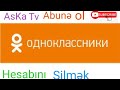Ok Ru Hesabini Silmek Sosial Şebeke Hesablarini Legv Etmek