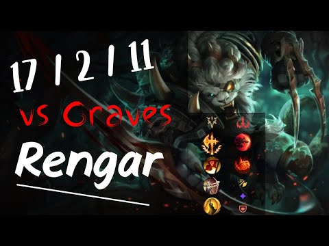 Rengar Jungle vs Graves - Challenger Replay KR