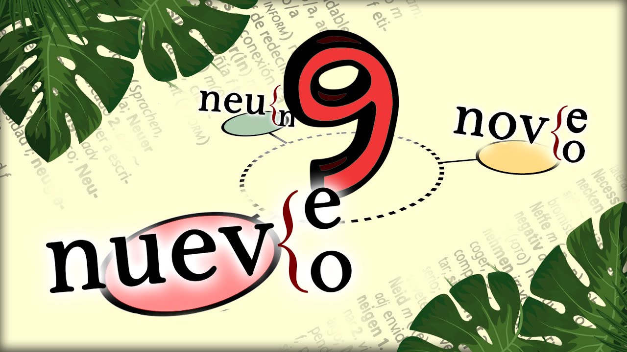 El misterio matemático de las palabras NUEVE y NUEVO