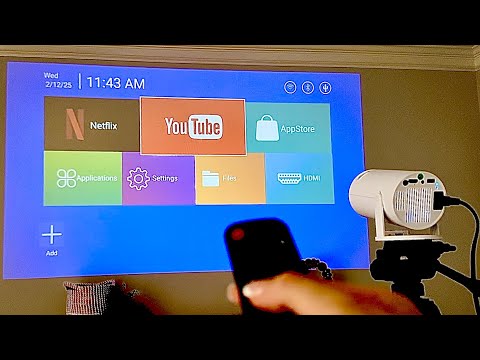 Best Mini Projector 2025? - Watch easy set-up WiFi 6 or Bluetooth, 4K 1080, Auto Keynote Focus