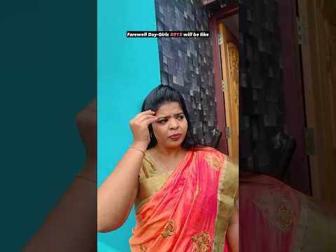 Girls On Farewell Day🥳Watch till End😁#sharmilageorge #shorts
