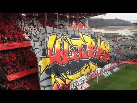 Standard Liège Ultras Largest Belgian Tifo 2017