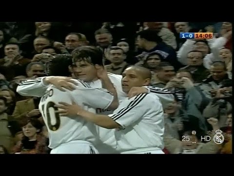 real madrid vs Villarreal 2003/2004 full match 2-1