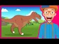 The Dinosaur Song by Blippi | Dinosaurs Cartoons for Children