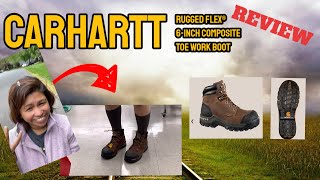 #Carharrt Work Safety Shoes Review from #Tractor Supply #teampinay #starrusa