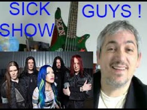 Arch Enemy Nemesis (Live) reaction (Part 3) Punk Rock Head singer and bassist James Giacomo react!