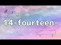 合唱曲 14 Fourteen 歌詞付き 174 200
