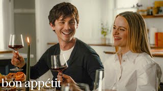 Joey King & Logan Lerman Create a Modern Passover Feast for 'We Were The Lucky Ones' | Bon Appétit