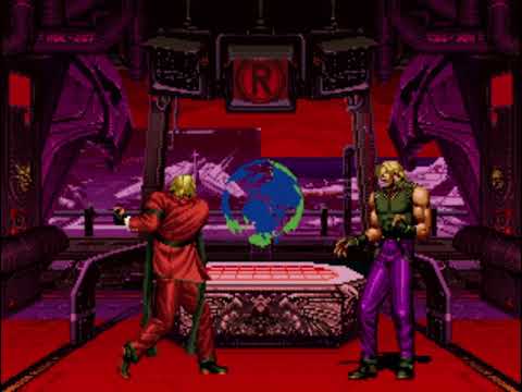 King of Fighters '94 - Rugal Bernstein (Intros & Win Poses)