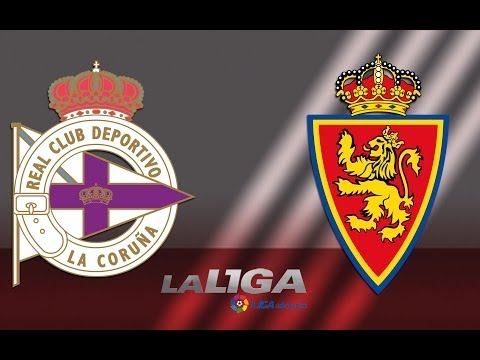 Gol de Víctor Rodríguez (0-1) en el Deportivo de la Coruña - Real Zaragoza - HD