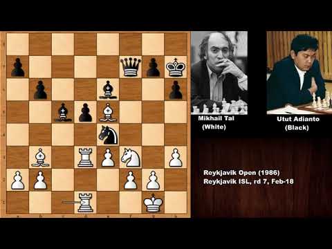 Mikhail Tal vs Utut Adianto   Reykjavik 1986 2N3FGO0kIrc
