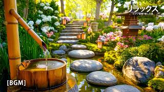 【BGM】リラックスできる睡眠音楽🌿優しい水の音と癒しのヒーリングで快眠・ストレス解消・心を整える静かな時間
