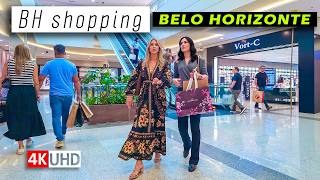 🇧🇷 Is BH SHOPPING Really Belo Horizonte's Elite Mall? — Walking Tour 【 4K UHD 】