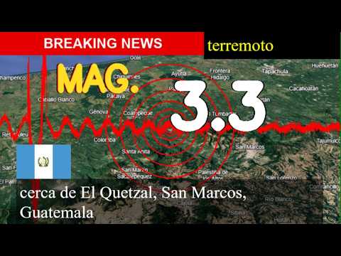 😱🚨 Terremoto cerca de El Quetzal, San Marcos, Guatemala actualizaciones en vivo hoy: un temblor de m