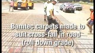 BAMTEC Solution by OneSteel - Continuously Reinforced Concrete Pavement (CRCP) Nabiac Bypass