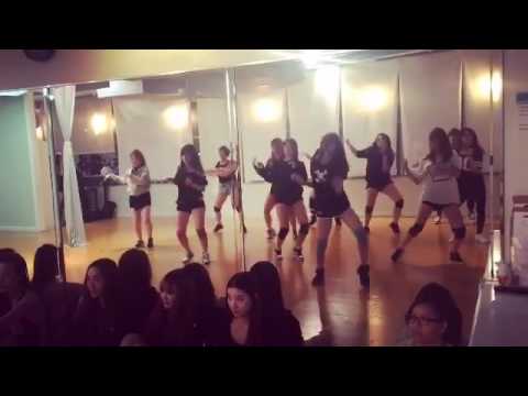 5-27-16 - Dance Practice - Roll Deep (Hyuna) V - Group