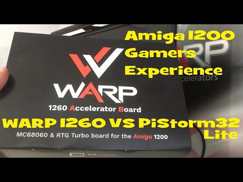 WARP 1260 VS PiStorm32 Lite Pi400 an Amiga 1200 gamers experience