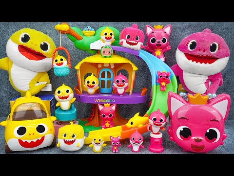 88 Minutes BABY SHARK Collection Unboxing - Satisfying Unboxing (ASMR)