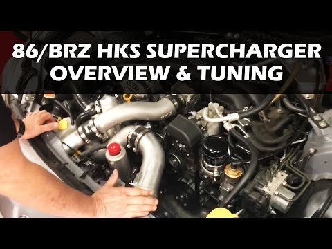 BRZ/86 HKS Supercharger Kit and Tuning Overview
