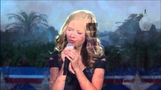 Jackie Evancho July 4th 2013 Can You Feel The Love Tonight