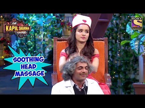 Shraddha Oils Gulati's Hair - The Kapil Sharma Show