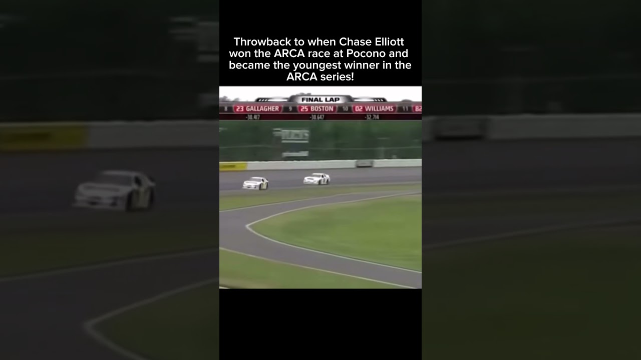 First win of many 🥇 #automobile #nascar #chaseelliott #pocono #fyp #2026 #win #highlights #hi #new