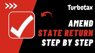 How To Amend State Return on TurboTax !! Amend my State Return on TurboTax - 2024