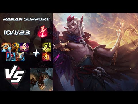 SUPPORT Rakan vs Fiddlesticks - EU Grandmaster Patch 25.S2.3