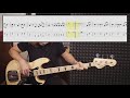 The Zombies Time Of The Season Bass Cover With Tabs In Video
