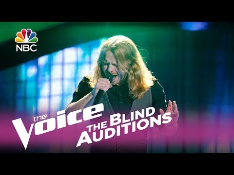 The Voice 2017 Blind Audition - Adam Pearce: "Hot Blooded"