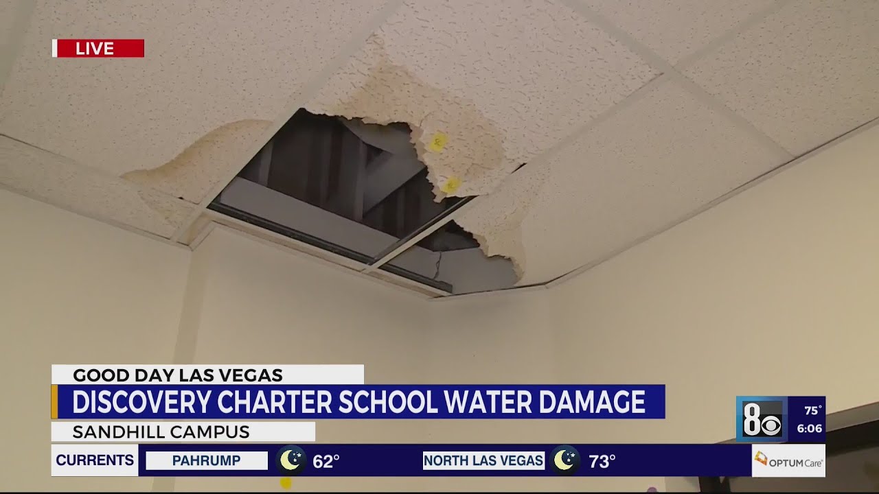 Classrooms destroyed, carpets saturated at Discovery Charter School after weekend flooding