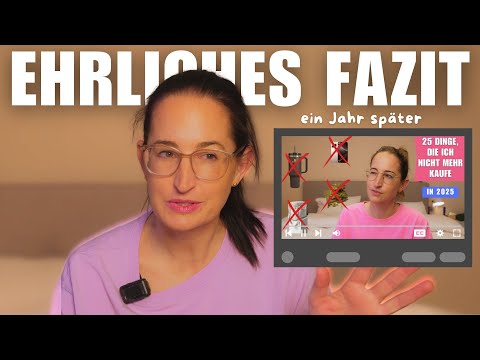 NO BUY LISTE 2025 - warum es (teilweise) nicht geklappt hat | Clean Elizabeth