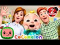 JJ Plays Peek A Boo With Mom Dad Cocomelon Family Time ‍ ‍ MOONBUG KIDS